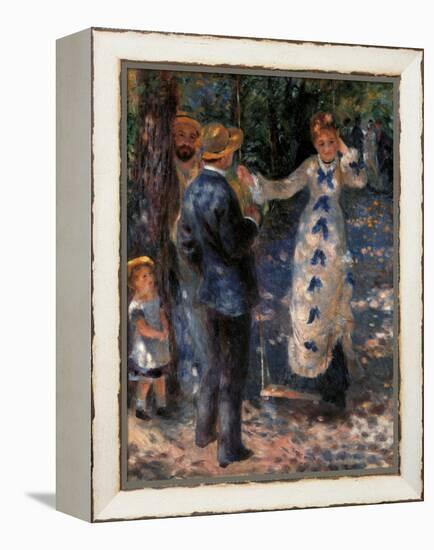 The Swing-Pierre-Auguste Renoir-Framed Premier Image Canvas