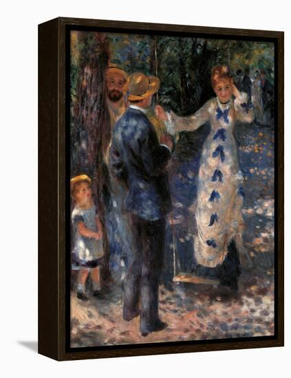 The Swing-Pierre-Auguste Renoir-Framed Premier Image Canvas