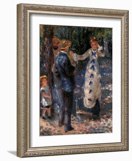 The Swing-Pierre-Auguste Renoir-Framed Giclee Print