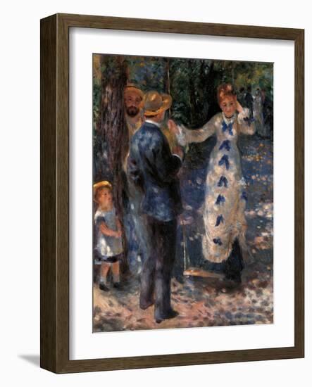 The Swing-Pierre-Auguste Renoir-Framed Giclee Print