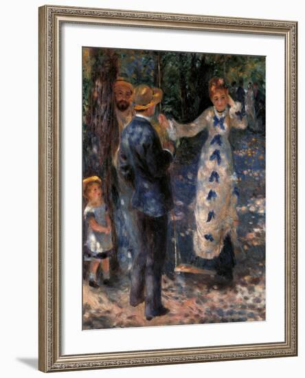 The Swing-Pierre-Auguste Renoir-Framed Giclee Print