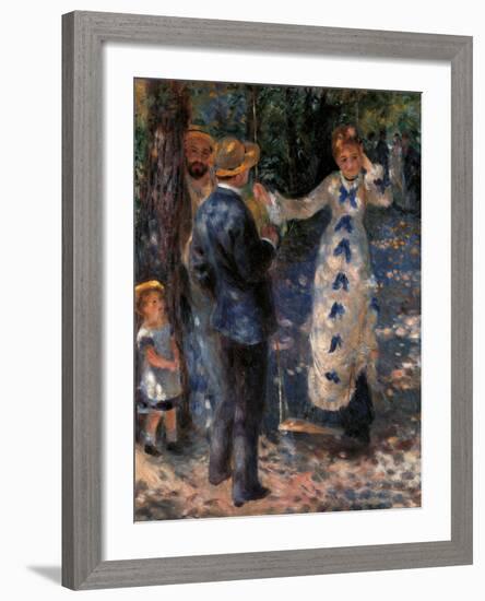 The Swing-Pierre-Auguste Renoir-Framed Giclee Print