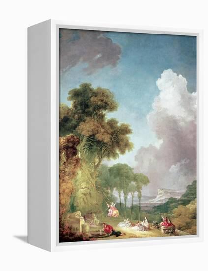 The Swing-Jean-Honoré Fragonard-Framed Premier Image Canvas