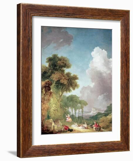The Swing-Jean-Honoré Fragonard-Framed Giclee Print