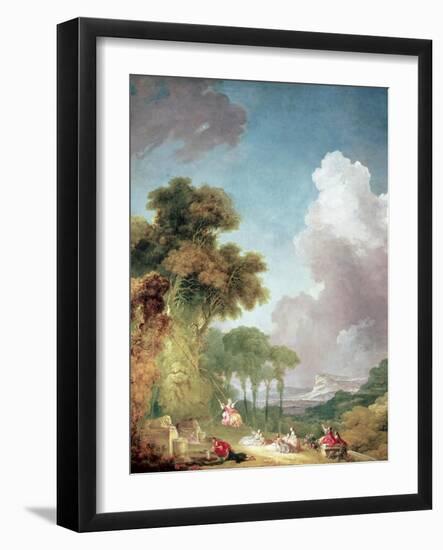 The Swing-Jean-Honoré Fragonard-Framed Giclee Print