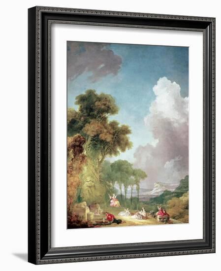 The Swing-Jean-Honoré Fragonard-Framed Giclee Print