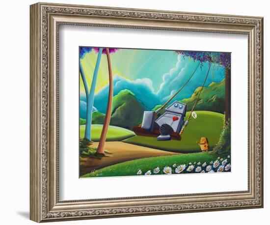 The Swing-Cindy Thornton-Framed Art Print