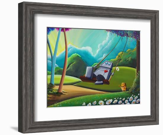 The Swing-Cindy Thornton-Framed Art Print