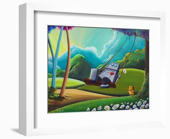 The Swing-Cindy Thornton-Framed Art Print