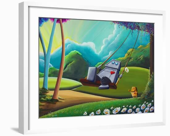 The Swing-Cindy Thornton-Framed Art Print