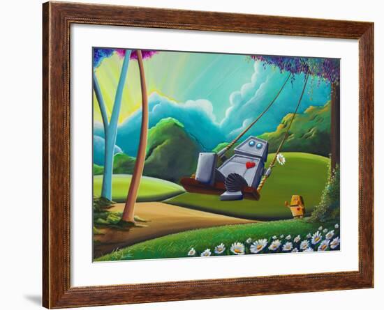 The Swing-Cindy Thornton-Framed Art Print