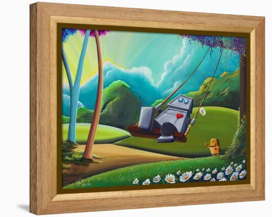 The Swing-Cindy Thornton-Framed Stretched Canvas