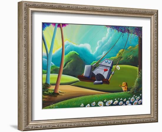 The Swing-Cindy Thornton-Framed Art Print