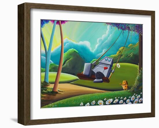 The Swing-Cindy Thornton-Framed Art Print