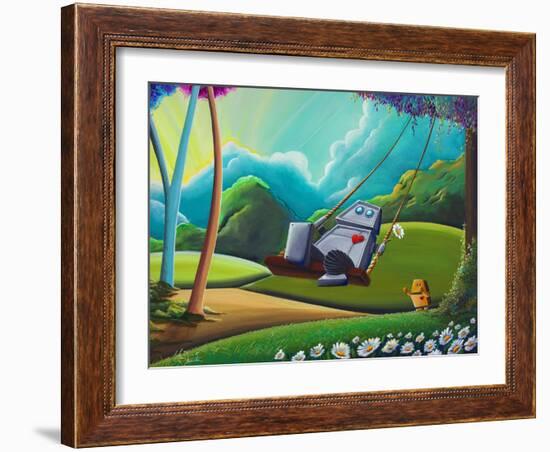 The Swing-Cindy Thornton-Framed Art Print