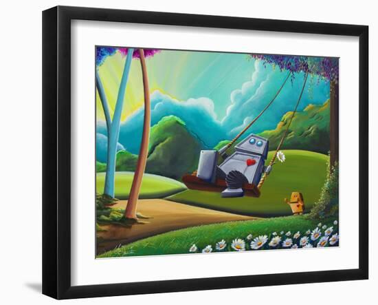 The Swing-Cindy Thornton-Framed Art Print