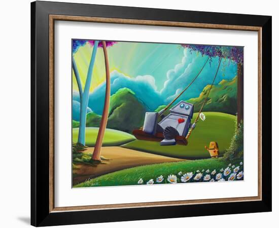 The Swing-Cindy Thornton-Framed Art Print