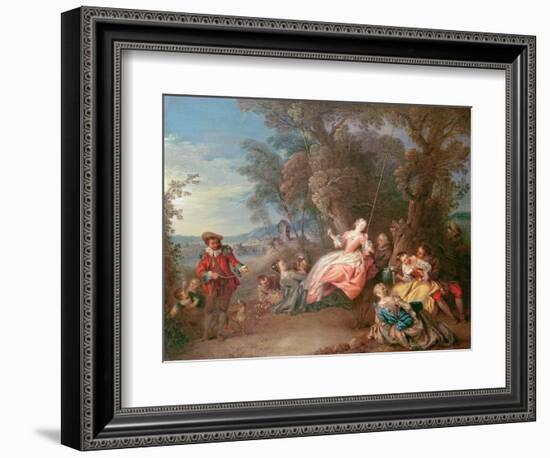 The Swing-Jean-Baptiste Joseph Pater-Framed Giclee Print