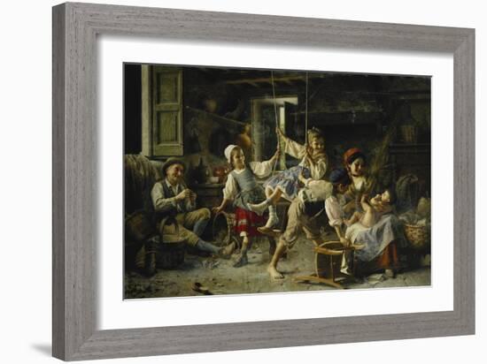 The Swing-Giovanni-Battista Torriglia-Framed Giclee Print