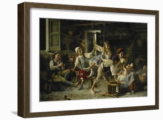 The Swing-Giovanni-Battista Torriglia-Framed Giclee Print