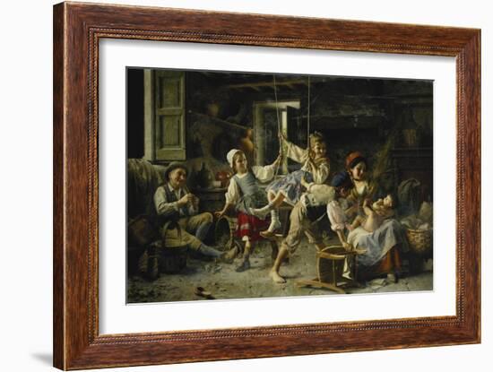 The Swing-Giovanni-Battista Torriglia-Framed Giclee Print