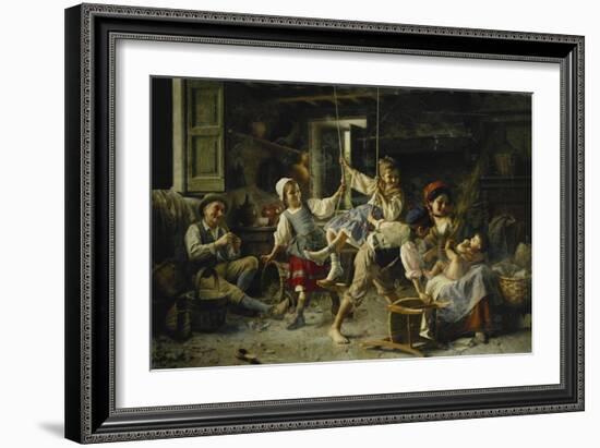 The Swing-Giovanni-Battista Torriglia-Framed Giclee Print