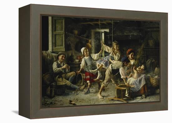 The Swing-Giovanni-Battista Torriglia-Framed Premier Image Canvas