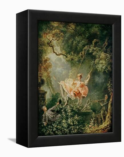 The Swing-Jean-Honoré Fragonard-Framed Premier Image Canvas