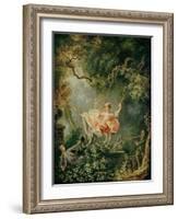 The Swing-Jean-Honoré Fragonard-Framed Giclee Print