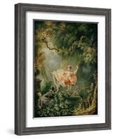 The Swing-Jean-Honoré Fragonard-Framed Giclee Print