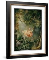 The Swing-Jean-Honoré Fragonard-Framed Giclee Print