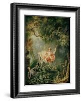 The Swing-Jean-Honoré Fragonard-Framed Giclee Print