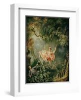 The Swing-Jean-Honoré Fragonard-Framed Giclee Print