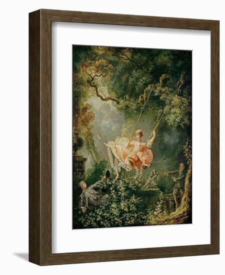 The Swing-Jean-Honoré Fragonard-Framed Premium Giclee Print