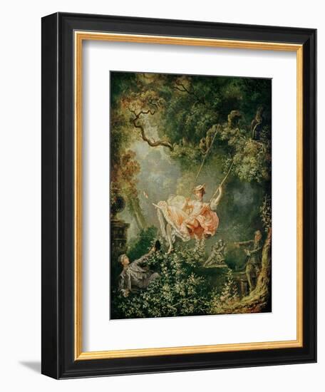 The Swing-Jean-Honoré Fragonard-Framed Premium Giclee Print