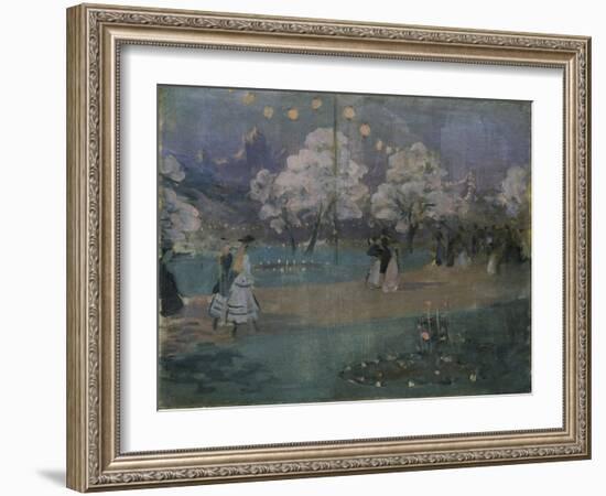 The Swiss Alps at the Earl's Court Exhibition-Philip Wilson Steer-Framed Giclee Print