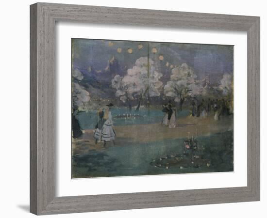 The Swiss Alps at the Earl's Court Exhibition-Philip Wilson Steer-Framed Giclee Print