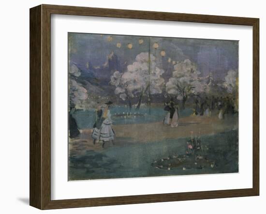 The Swiss Alps at the Earl's Court Exhibition-Philip Wilson Steer-Framed Giclee Print