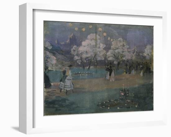 The Swiss Alps at the Earl's Court Exhibition-Philip Wilson Steer-Framed Giclee Print