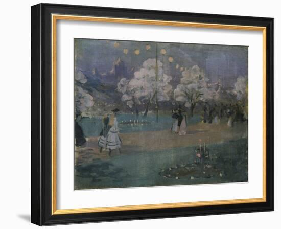 The Swiss Alps at the Earl's Court Exhibition-Philip Wilson Steer-Framed Giclee Print