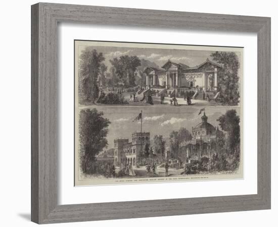 The Swiss, Spanish, and Portuguese Fine-Art Annexes in the Paris International Exhibition-Felix Thorigny-Framed Giclee Print
