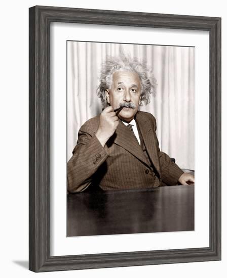 The Swiss Theoretical Physicist of German Origin A-null-Framed Photo