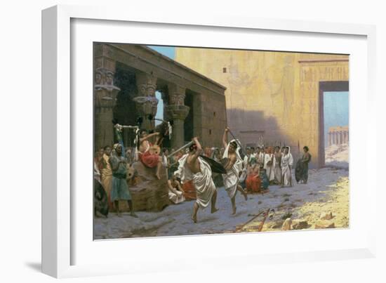 The Sword Dance (La Phyrique)-Jean Leon Gerome-Framed Giclee Print