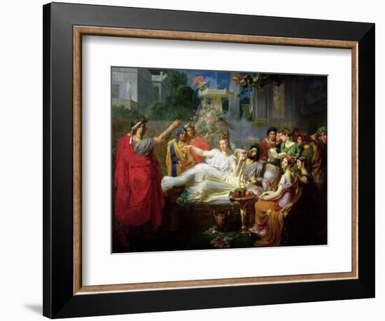 The Sword of Damocles-Felix Auvray-Framed Giclee Print