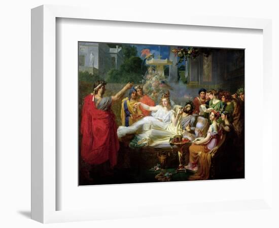 The Sword of Damocles-Felix Auvray-Framed Giclee Print