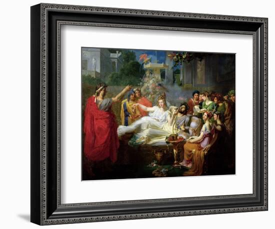 The Sword of Damocles-Felix Auvray-Framed Giclee Print