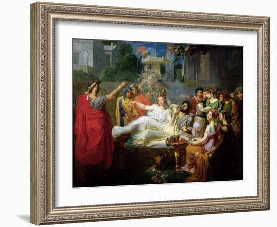 The Sword of Damocles-Felix Auvray-Framed Giclee Print