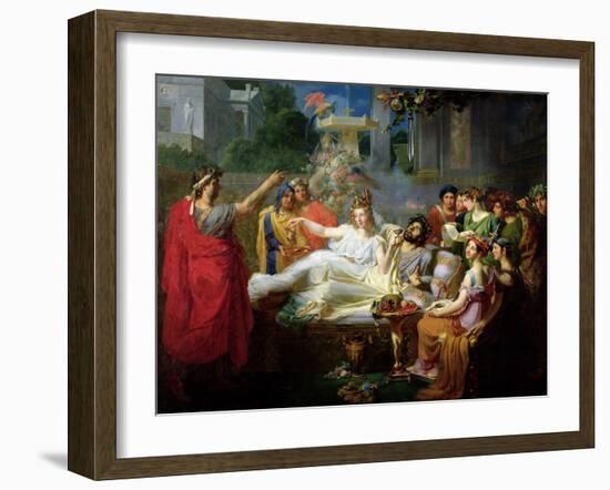 The Sword of Damocles-Felix Auvray-Framed Giclee Print