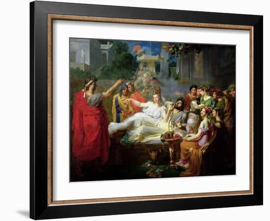 The Sword of Damocles-Felix Auvray-Framed Giclee Print