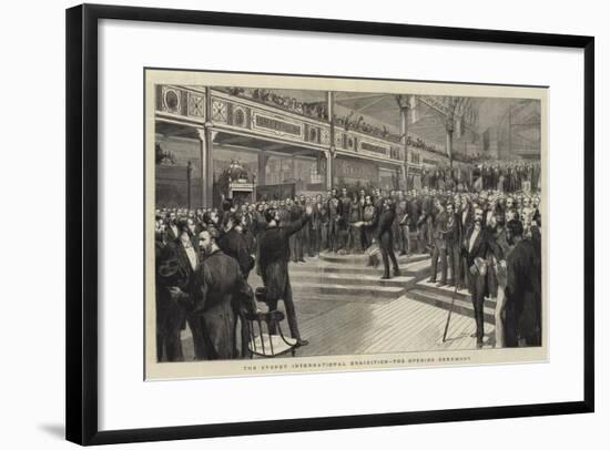 The Sydney International Exhibition, the Opening Ceremony-null-Framed Giclee Print